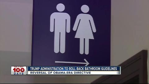 Trump Administration to roll back bathroom guidelines