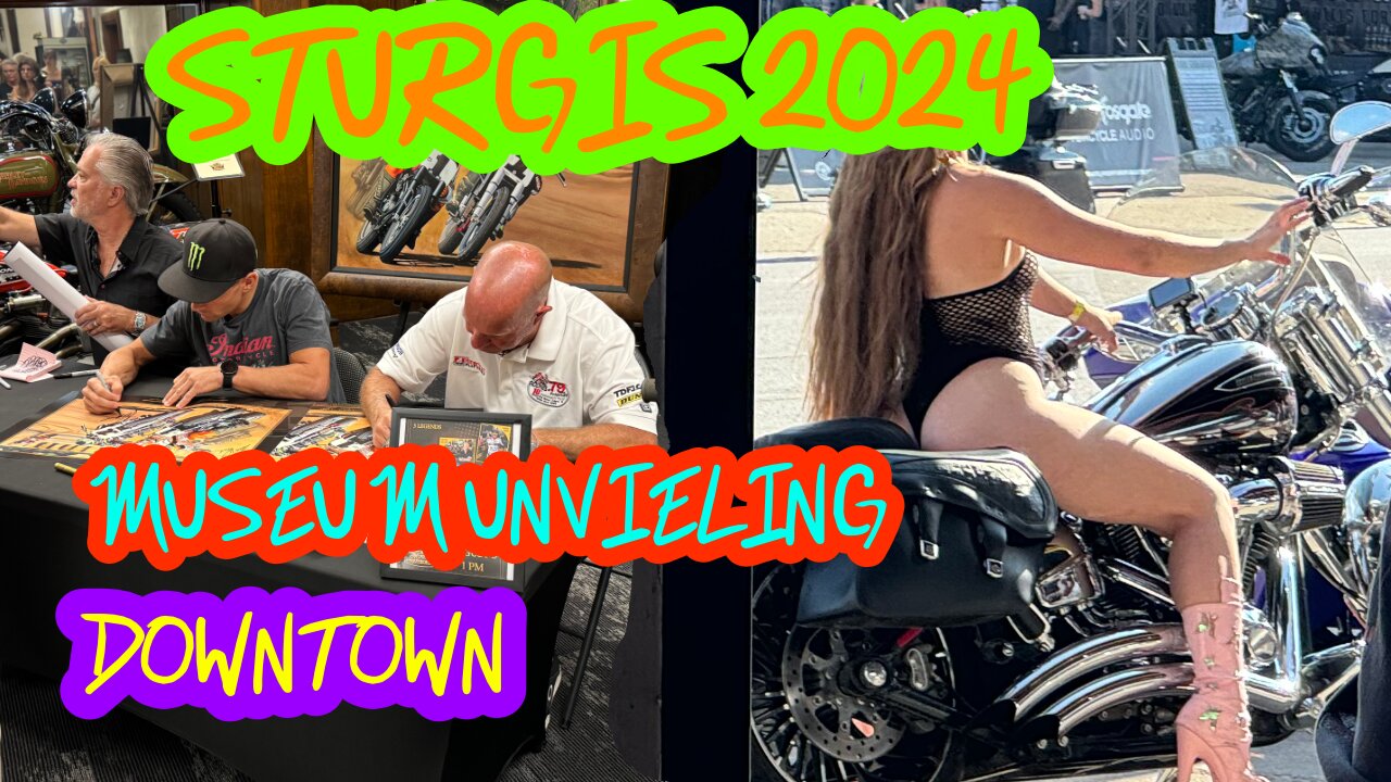 STURGIS 2023 BIG MUSEUM REVEAL DOWNTOWN