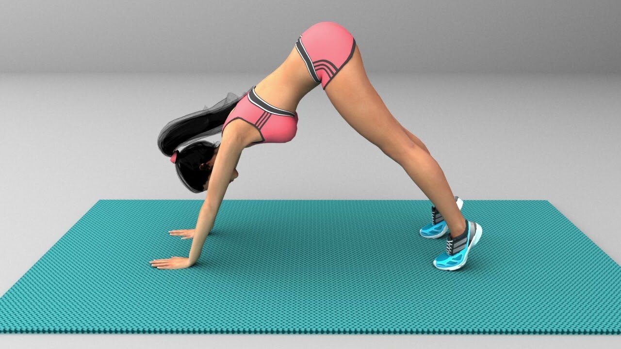 How to do the Downward Dog Yoga pose and benefits