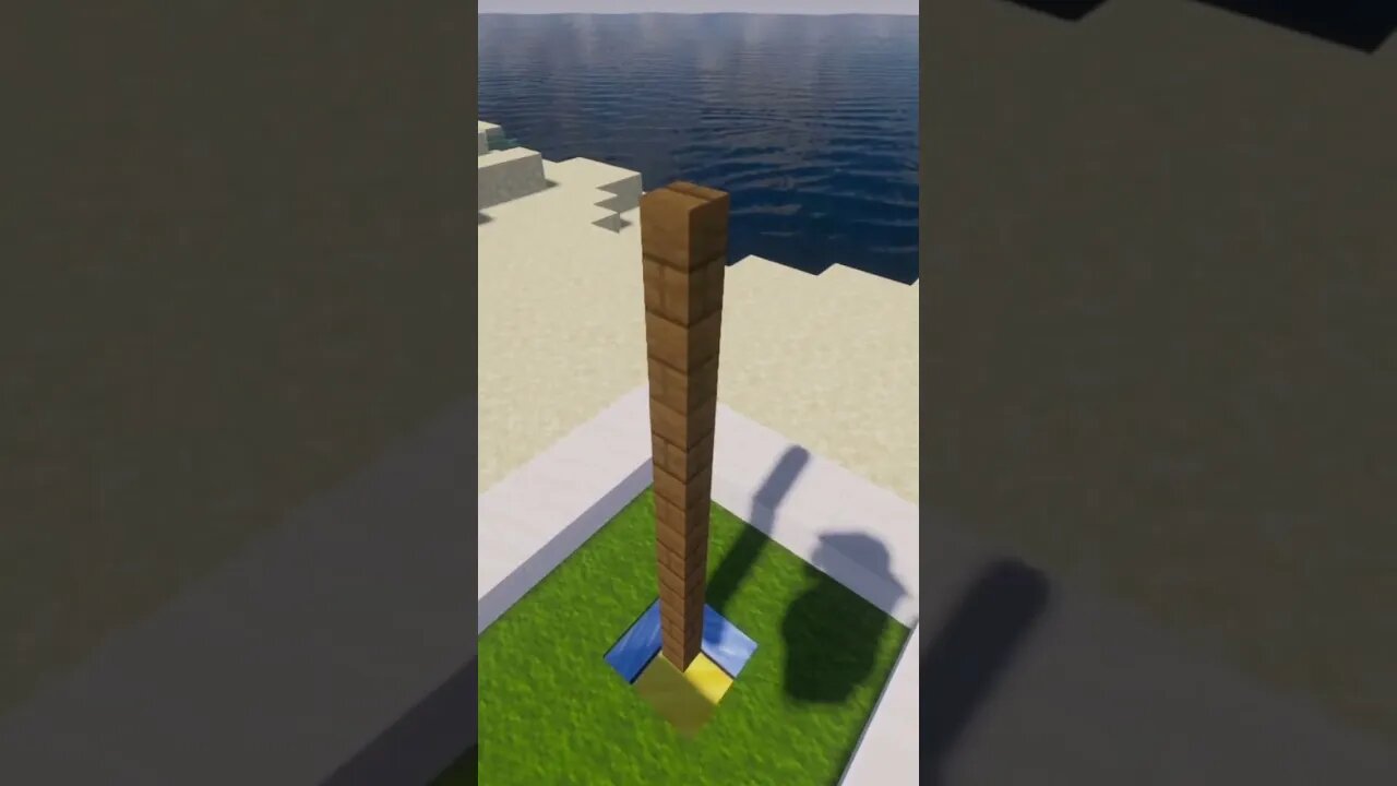 Minecraft: Mini Golf Game ⛳️ #shorts #minecraft #gaming #ideas #golf #building #tutorial #minigolf