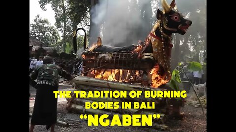 UNIQUE TRADITIONS OF CREMATED CEMETERIES "NGABEN BALI" documentary