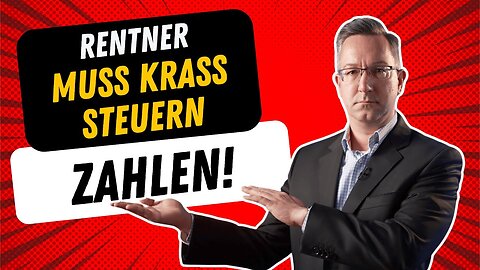 Rentner muss krass viel Steuern zahlen@Dirk Rott Steuerratgeber🙈