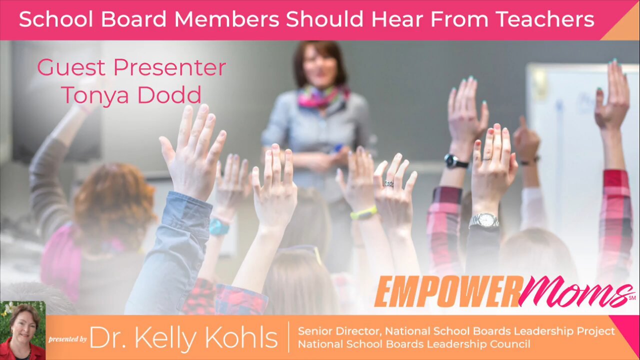 Webinar - School Board Members Should Hear From Teachers