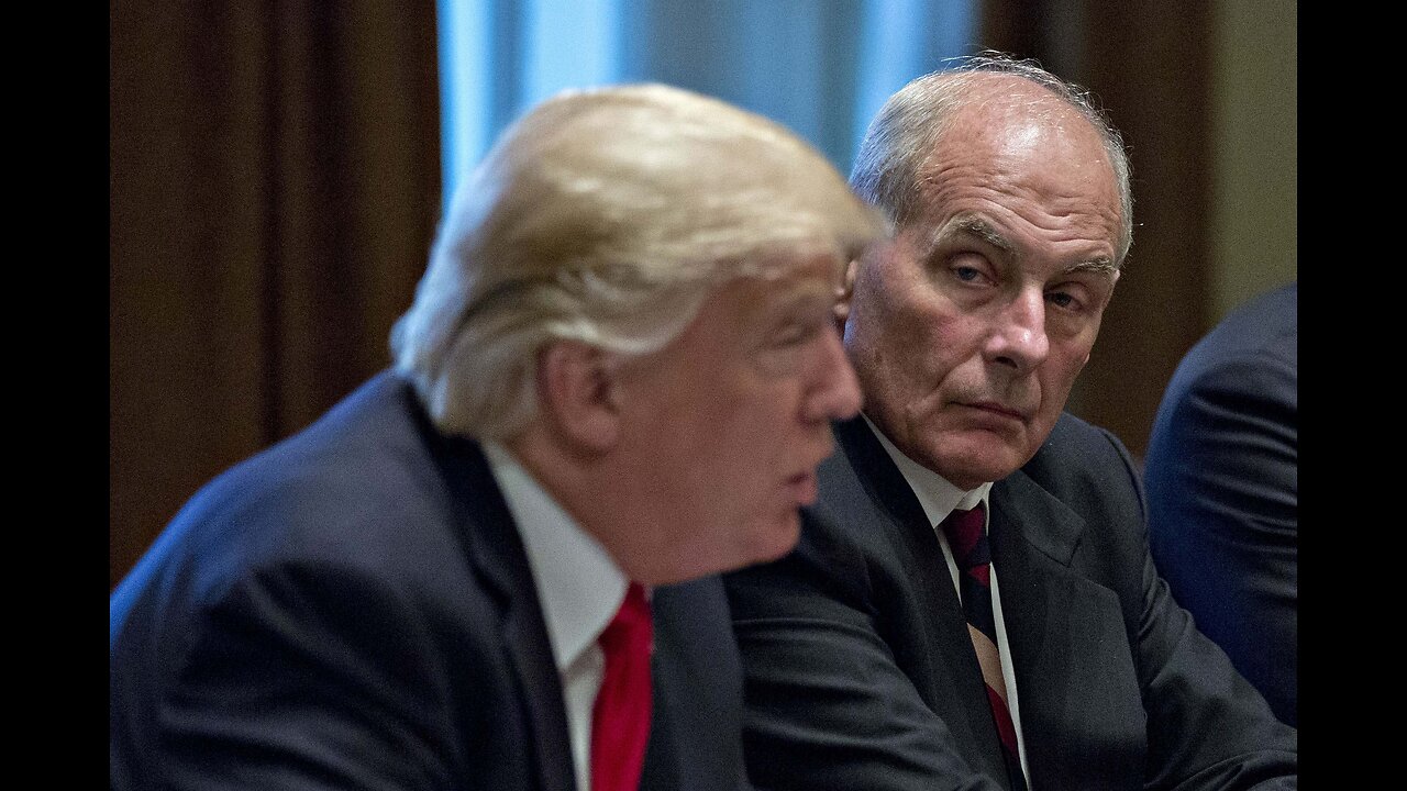 John Kelly Needs To Speak About Trump With His Chest