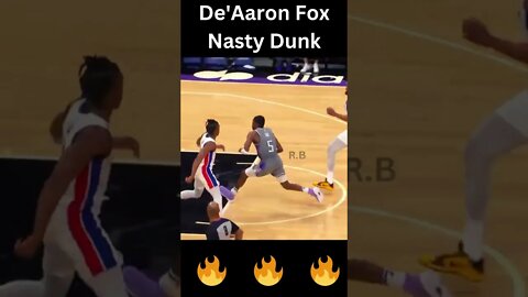 De'Aaron Fox Got Bounce