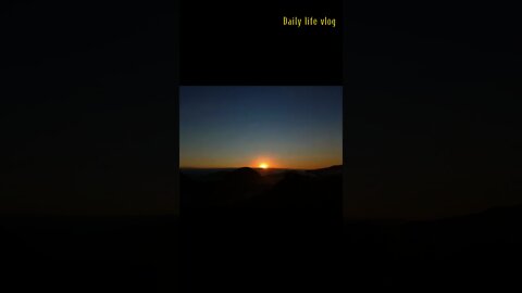 beautiful sunrise and sunset