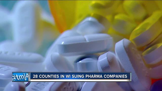 Wisconsin lawsuit blames drug makers for opioid crisis