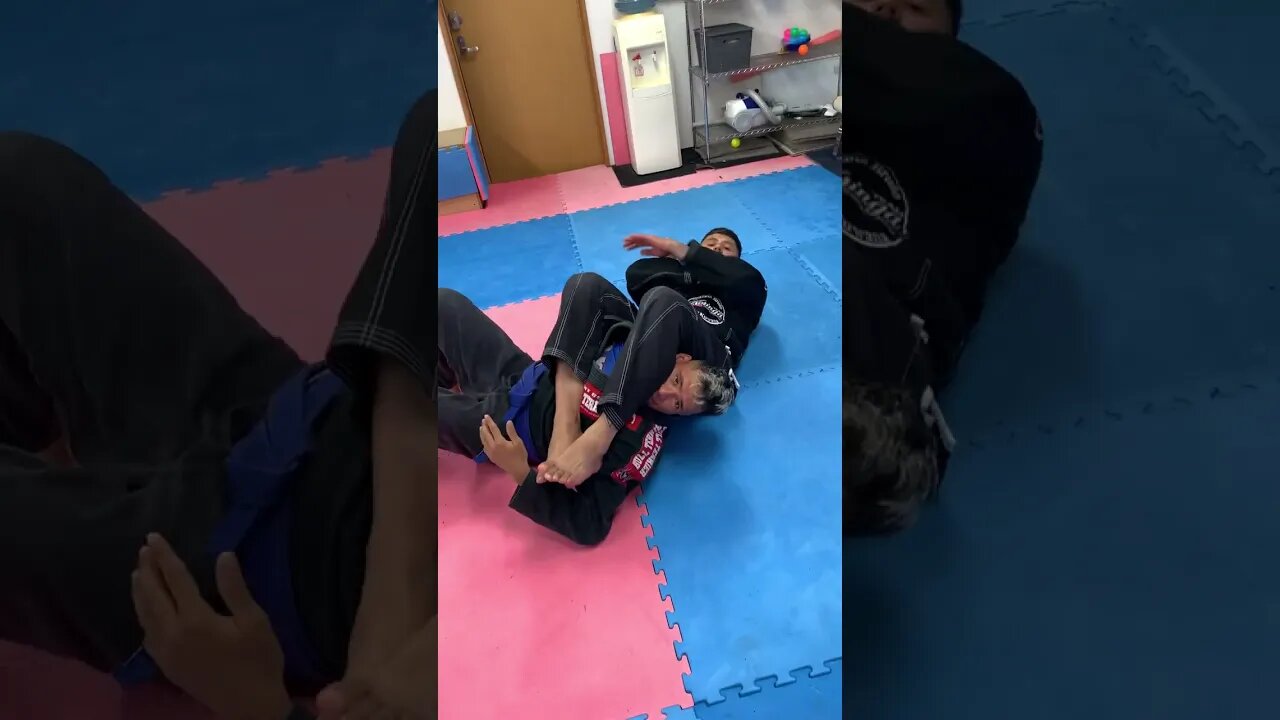 ブラジリアン柔術ラのアームバー Brazilian Jujutsu Armbar