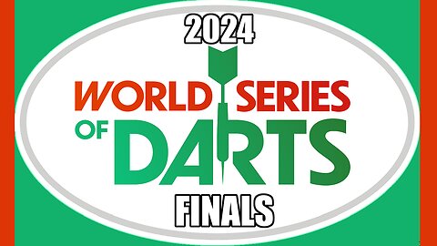 2024 World Series of Darts Finals van Gerwen v Noppert