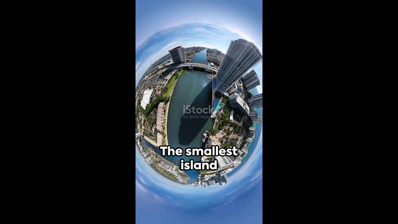 The smallest island in world