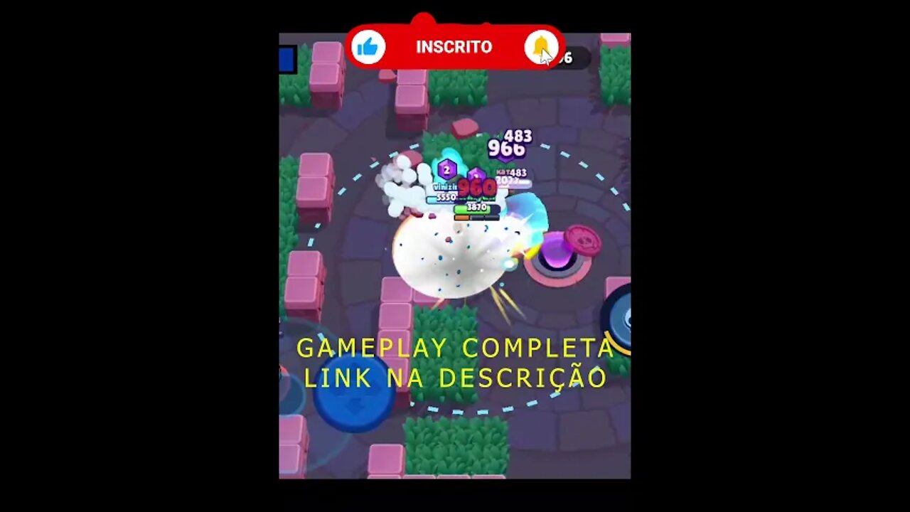 JOGANDO COM INSCRITO DO CANAL - BRAWL STARS #171 #SHORTS