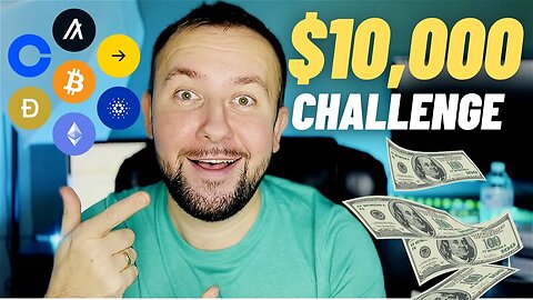 $10,000 Crypto DCA Challenge - Crypto Investing 2023