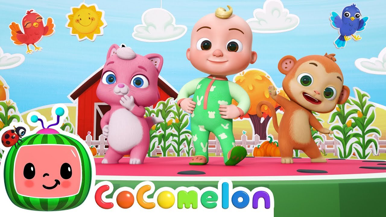 Dance Steps Song | CoComelon Animal Time | Animals for Kids