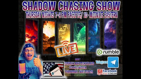 SHADOW CHASING SHOW 26-9-2024 Trump, Solar Eclipses, Earthquakes & more