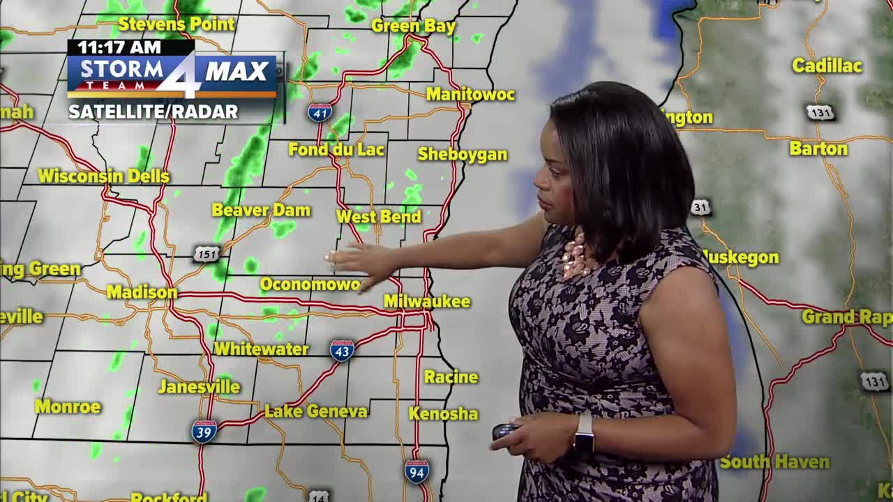 Meteorologist Elissia Wilson's midday Storm Team 4Cast