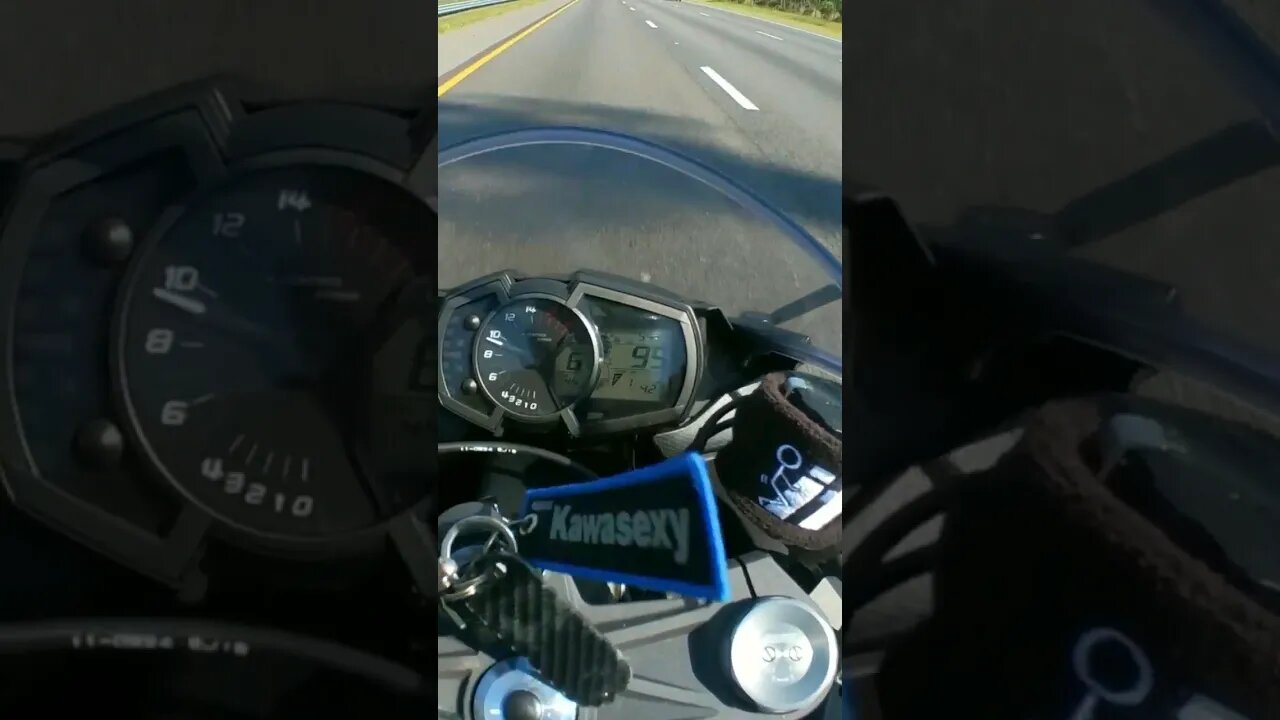 SPEEDEMONZX636 "CASUAL 3 DIGIT RIDE DOWN INTERSTATE 75 S... KawaSexy 💯😉✌ " Ver1 #shorts #rider #bike