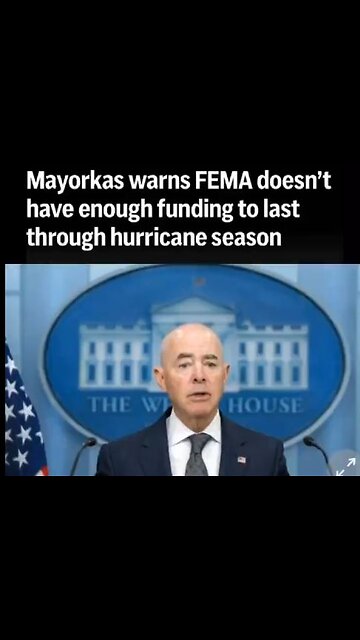 Sec. Mayorkas - No Funding for Hurricane Victims
