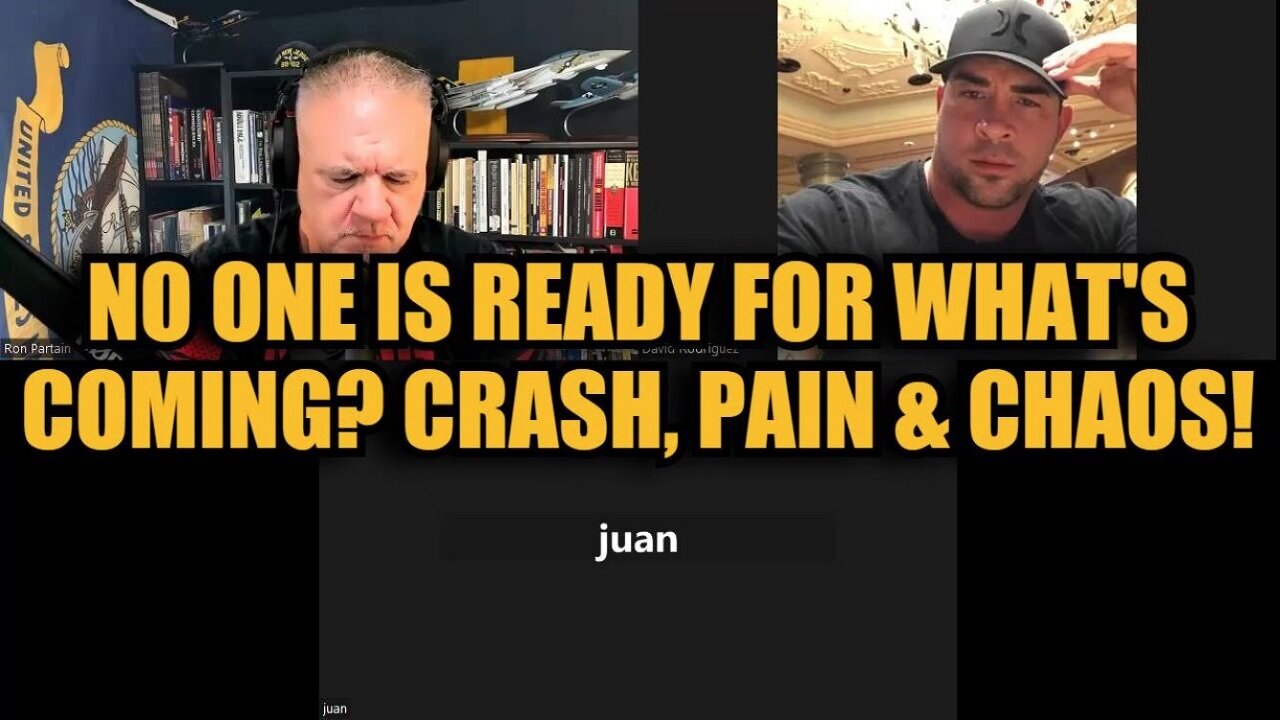 Juan O Savin, Ron Partain & David Rodriguez: No One Is Ready For What's Coming? Crash, Pain & Chaos!