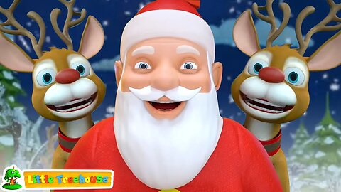 Jingle Bells, Christmas Song, Nursery Rhyme And Cartoon Video