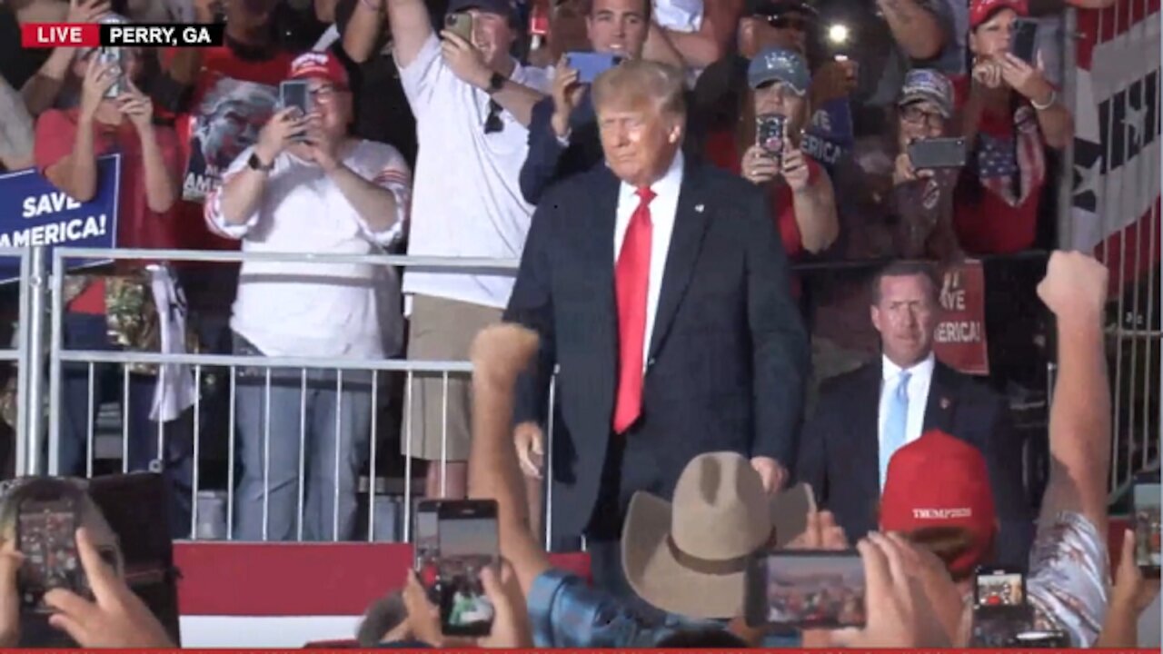 PRESIDENT TRUMP RALLY IN PERRY, GA 9/25