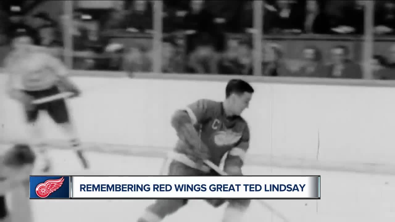 Red Wings legend Ted Lindsay dies at 93