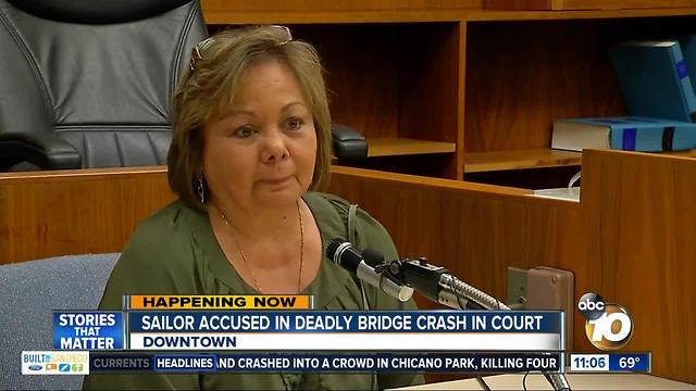 Navy man in court for deadly crash in Chicano Park