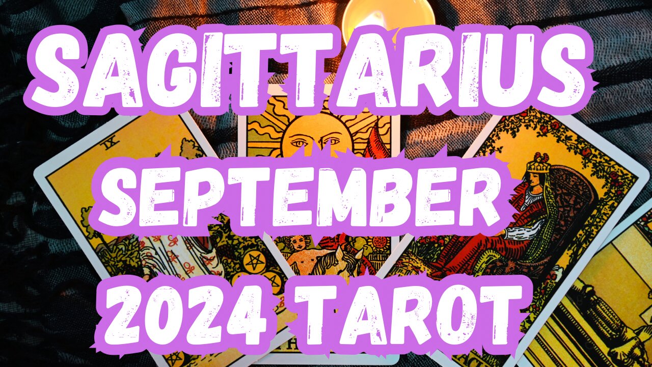 Sagittarius ♐️ - Choosing faith over fear! September 2024 Evolutionary Tarot #sagittarius #tarot