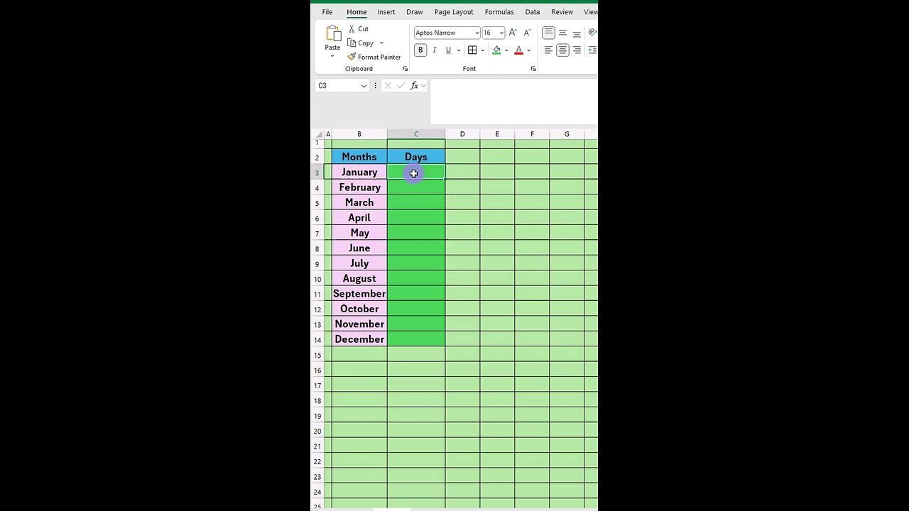 Excel Tips & Tricks: Calculate Days in Each Month Like a Pro! #ExcelHacks #ExcelTips #ExcelTricks