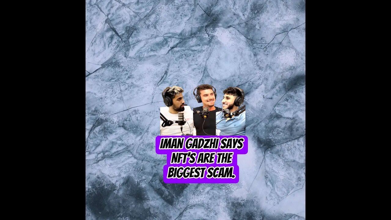 Iman Gadzhi says NFT’s are the biggest scam! #shorts