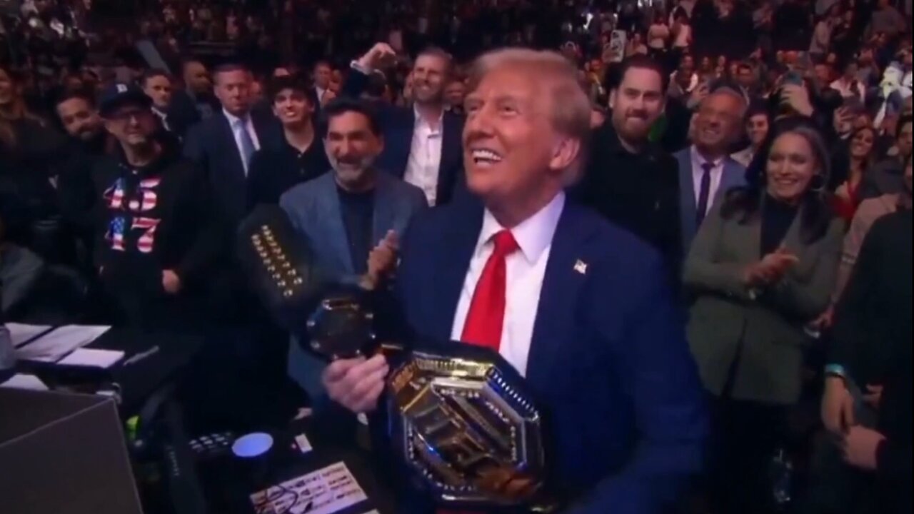 Trump At UFC 309!