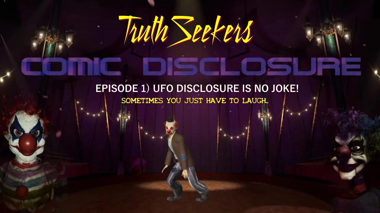 Comic disclosure : Episode 1) Disclosure is no joke!