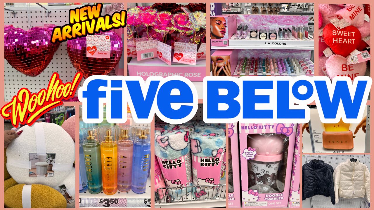 NEW at Five Below 😱😱5 Below NEW Finds😱😱5 Below Shopping | 5 Below Shop W/Me 2024 | #fivebelow