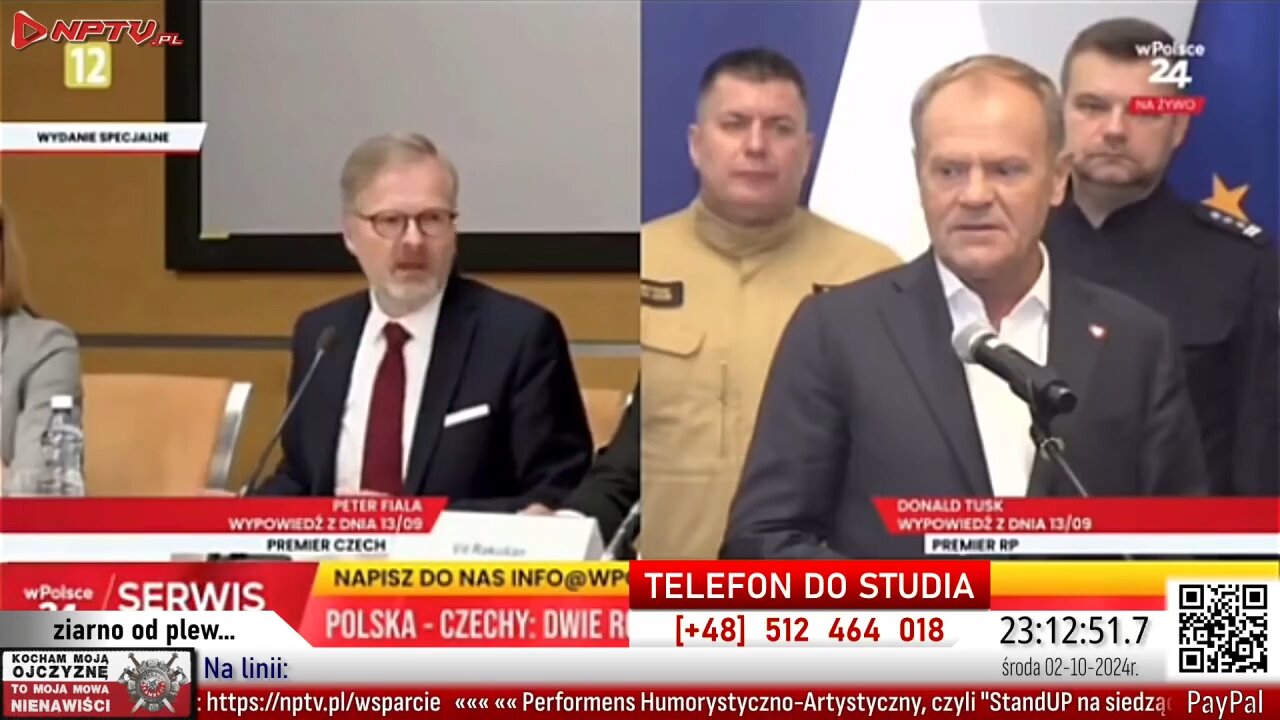 Ziarno od plew... - Olszański, Osadowski NPTV (02.10.2024)