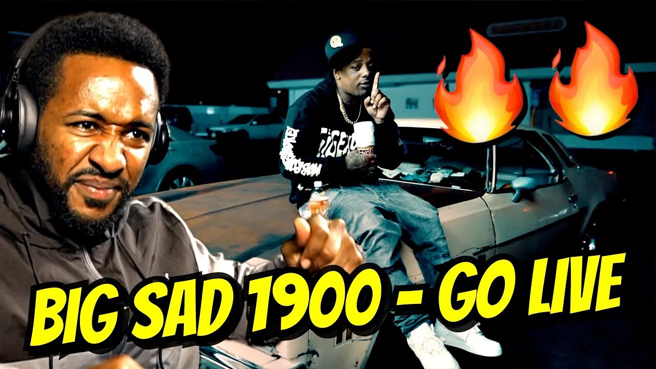 Big Sad 1900 - Go Live (Official Music Video) | Los Angeles Dude Reacts!