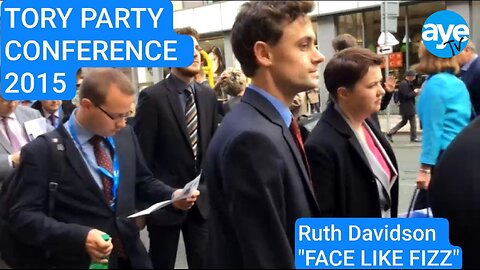 THROWBACK : Baroness Ruth Davidson IGNORES Disabled Protesters "FACE LIKE FIZZ" Part 3/13