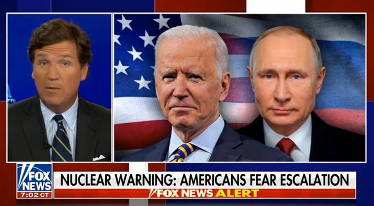 Tucker: "DEMOCRATS & RINO Warlords might lead US & EU into a nuclear confrontation with Russia"!