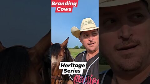 Get On The Horse Thank You Scott Mendes Bill Rider for setting up Branding for our Heritage Series