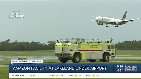 Amazon, NOAA impacting growth at Lakeland Linder Airport