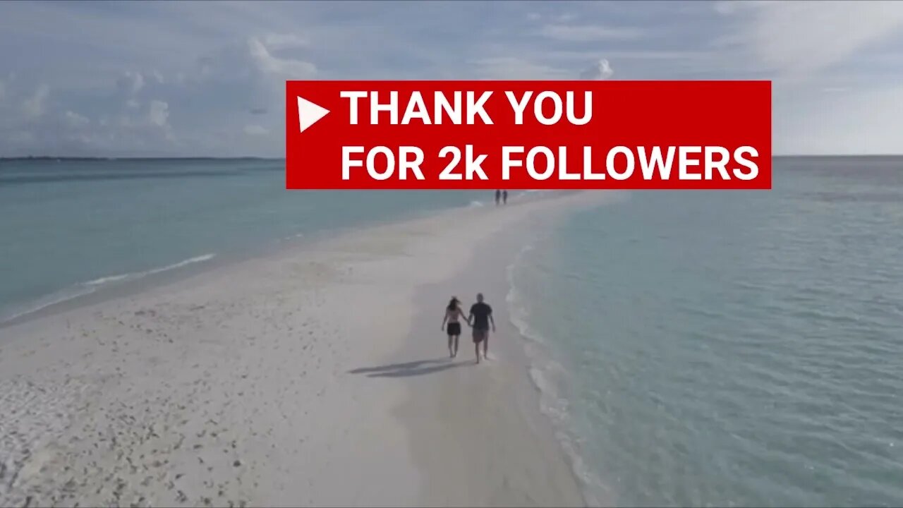 Quero #agradecer meus 2K de #seguidores com meus vídeos de #drones