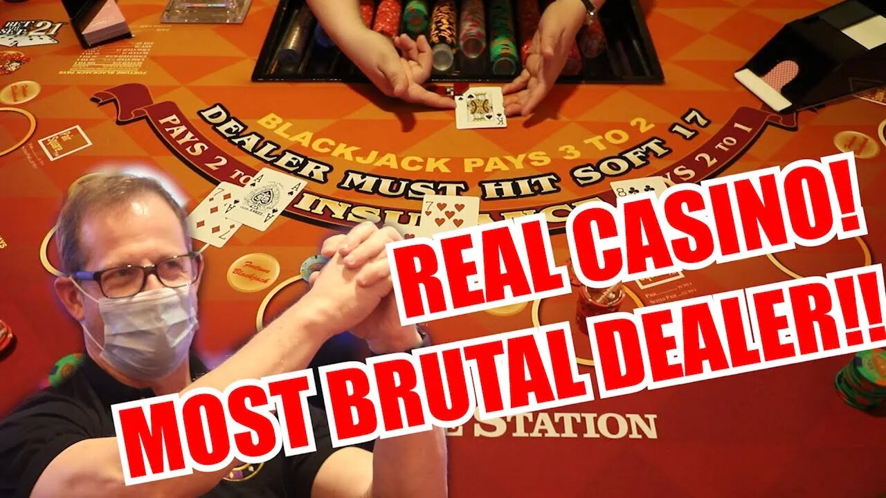 REAL MONEY ON BLACKJACK - LIVE SANTA FE PT2!!