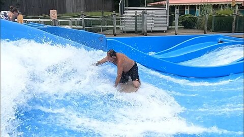 flowrider -Todd - 5 at Soak City, Kings Island