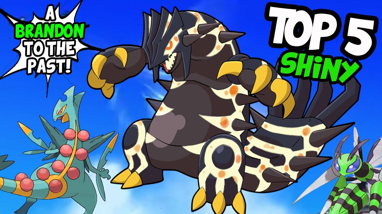 Top 5 Coolest Looking Shiny Pokemon In Omega Ruby and Alpha Sapphire! - ABrandonToThePast