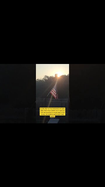 NY WEATHER-THE GLORY BE🙏🏼❤️🇺🇲✝️ #americathebeautiful #mondaydevotional