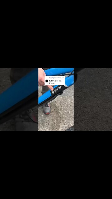 A Blue Orange Mountain Bike? 💙🧡