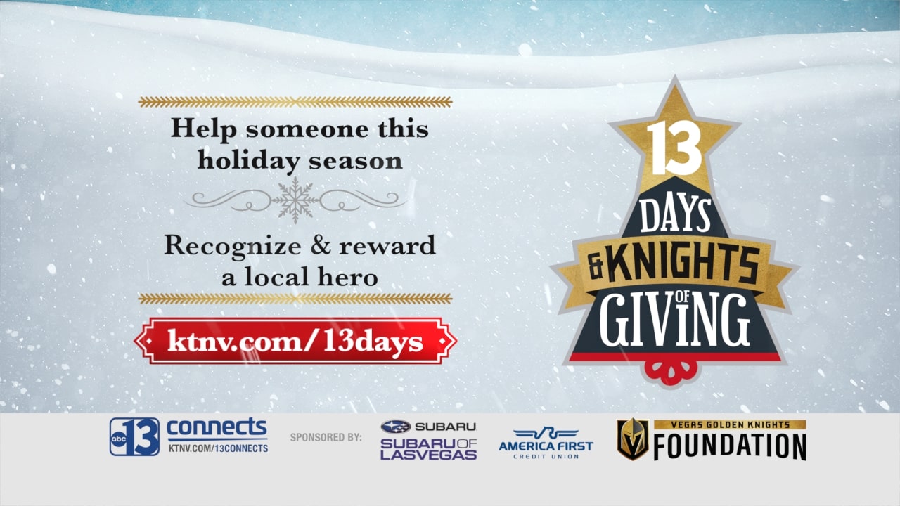 13 Days and Knights of Giving is back - nominate a worthy recipient now!