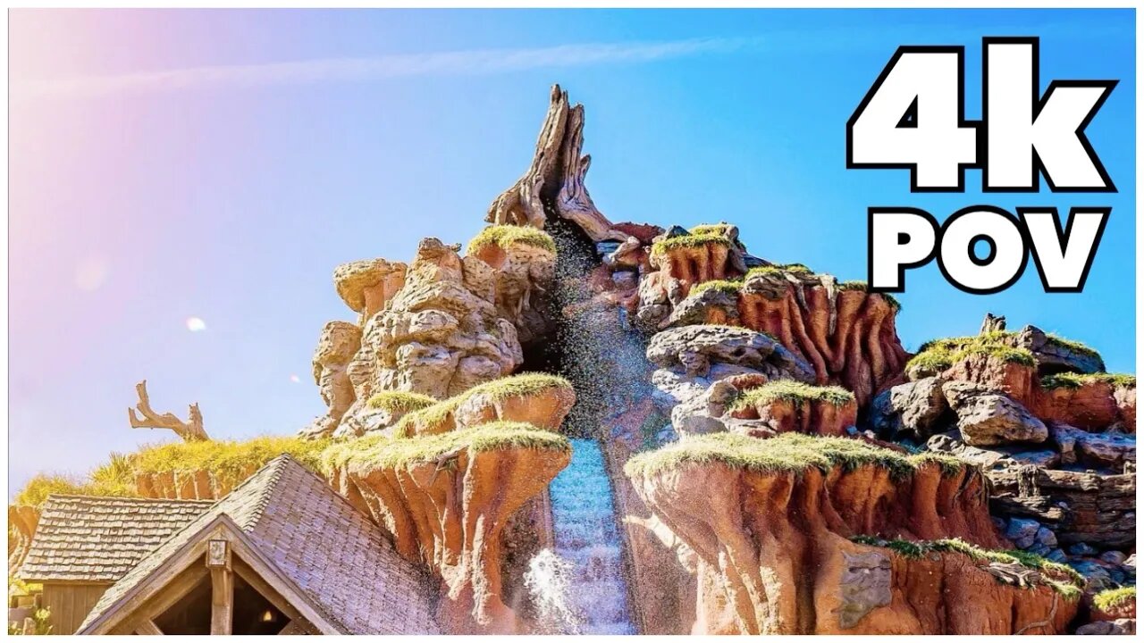 [4k] Splash Mountain POV - Walt Disney World’s Magic Kingdom