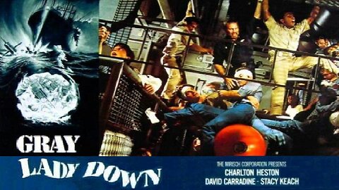 GRAY LADY DOWN 1978 Nuclear Submarine Stuck on Ledge With No Way Out FULL MOVIE HD & W/S