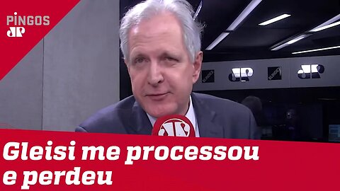 Augusto Nunes: Gleisi, pare e vá aproveitar a lua de mel!