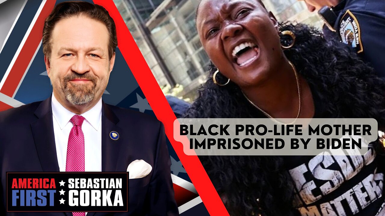 Black pro-life mother imprisoned by Biden. Rickey Williams with Sebastian Gorka on AMERICA First