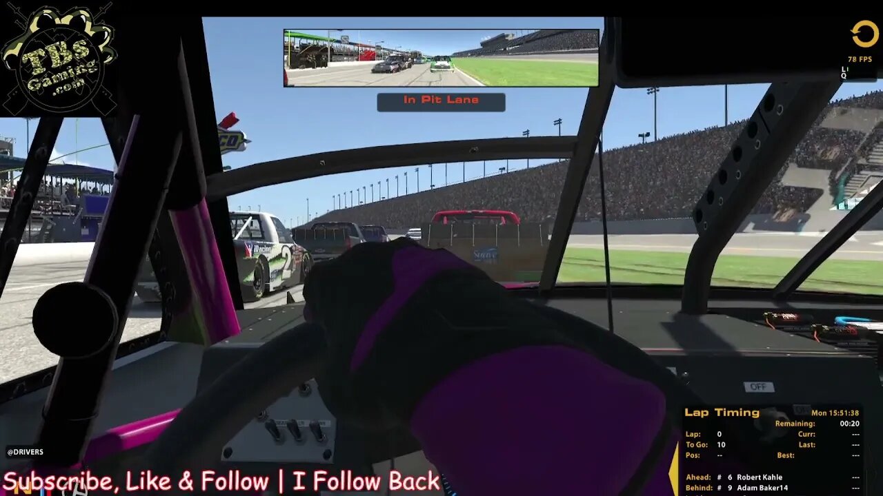 iRacing #7 First Place run
